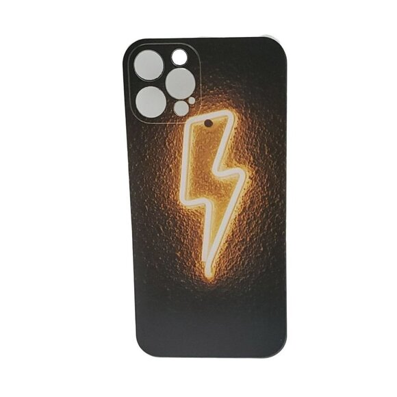 Gold Lightning Bolt 12 / 12 pro Phone Case - Picture 1 of 1